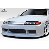 Extreme Dimensions Bumper 1-Piece Design Black Fiberglass - 113562