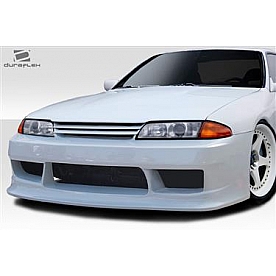 Extreme Dimensions Bumper 1-Piece Design Black Fiberglass - 113562