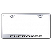 Automotive Gold License Plate Frame - Silver Stainless Steel - LFCHEEC
