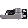 Help! By Dorman Interior Door Handle - Lever Plastic Charcoal Lever Single - 82473