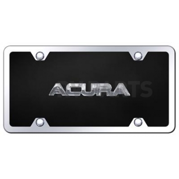 Automotive Gold License Plate - Acura Acrylic - BACUCBK