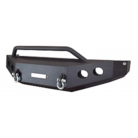 DV8 Bumper Modular 3-Piece Design Type Steel Black - FBFF1-01