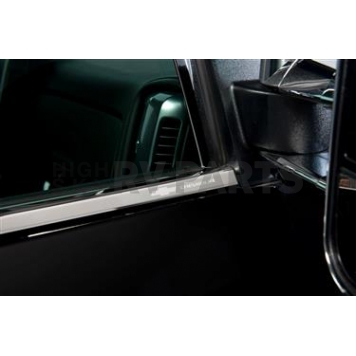 Putco Window Trim - Chrome Plated Stainless Steel Silver - 97508GM