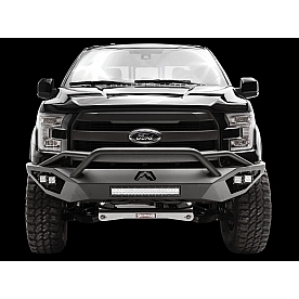 Fab Bumper Vengeance 1-Piece Design Steel Black - FF09D19521