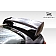Extreme Dimensions Spoiler - Custom Primered Fiberglass Black - 100645