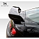 Extreme Dimensions Spoiler - Custom Primered Fiberglass Black - 100645