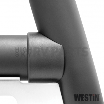 Westin Automotive Bull Bar Tube 3 Inch Black Textured Powder Coated  Steel - 32-2405L-3