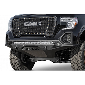 Addictive Bumper Stealth Fighter Powder Coated Black Steel - F471403030103