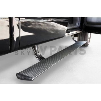 Amp Research Running Board 600 Pound Capacity Aluminum Power Lowering - 75141-01A