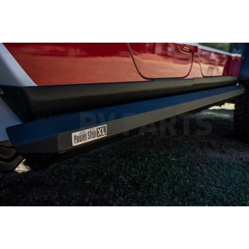 Amp Research Running Board 600 Pound Capacity Steel Power Lowering - 77141-01A-3