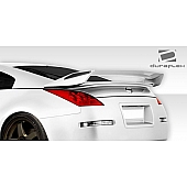 Extreme Dimensions Spoiler - 1 Piece Primered Fiberglass Black - 107696