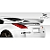 Extreme Dimensions Spoiler - 1 Piece Primered Fiberglass Black - 107696