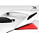 Extreme Dimensions Spoiler - 1 Piece Primered Fiberglass Black - 107696