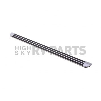Lund International Running Board Bare Aluminum Stationary - 22908737