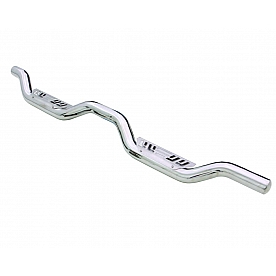 Lund Nerf Bar Stainless Steel Round 3 Inch - Straight - 26510019