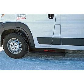 Owens Products Running Board Black Aluminum Stationary - OCR72410B0
