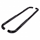 TrailFX Nerf Bar 3 Inch Black Powder Coated Steel - 1130304093