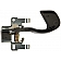 Help! By Dorman Interior Door Handle - Lever Plastic Gray Single - 77714
