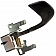Help! By Dorman Interior Door Handle - Lever Plastic Gray Single - 77714