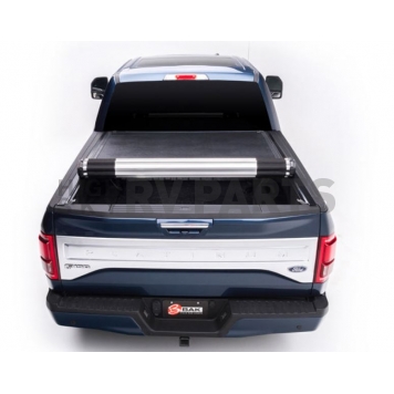BAK Industries Tonneau Cover Hard Roll-Up Black Gloss Aluminum/ Vinyl - 39307-1