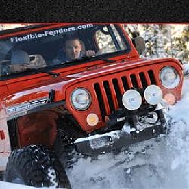 MCE Fender Fender Flare - Black Thermoplastic Olefin-TPO Textured Set Of 2 - FFTJG23F