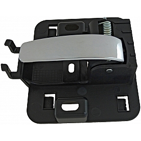 Help! By Dorman Interior Door Handle - Plastic Black Housing With Silver Lever Single - 82625