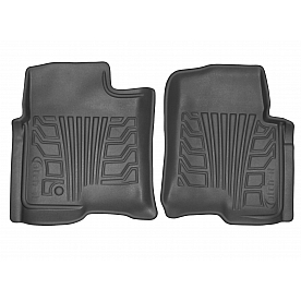 Lund Floor Liner Gray Vinyl Molded-Fit Set of 2 - 283030-G