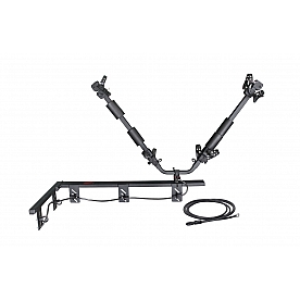 Lets Go Aero Bike Rack - Bed Mount Holds 2 Bikes - B01816