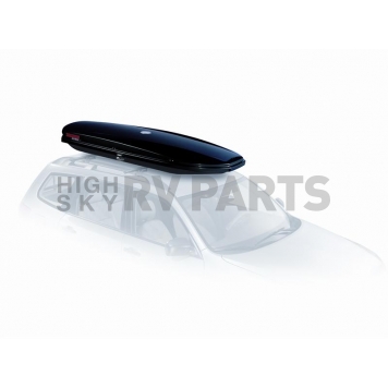 Yakima Cargo Carrier - Roof Rack Kit 15 Cubic Feet 92 Inch Onyx ABS Plastic - K0316643CN