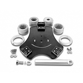 Daystar Liquid Storage Container Mount - ATV/ UTV Roll Bars Mount Black/ White - KU72000KV