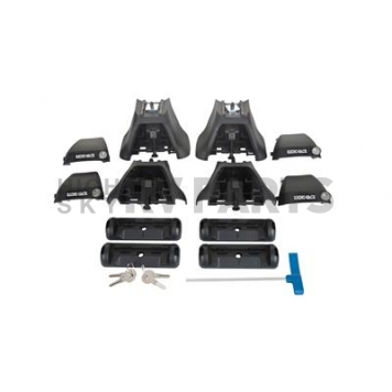 Rhino-Rack USA Roof Rack Mounting Kit Black Set Of 4 - RLKVA