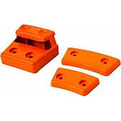 Daystar Liquid Storage Container Mount - Painted Plastic Orange - KU76148FA