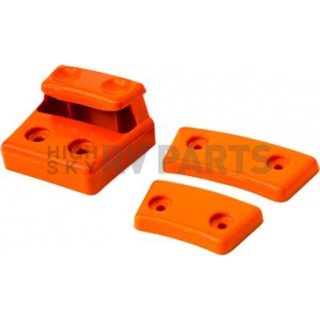 Daystar Liquid Storage Container Mount - Painted Plastic Orange - KU76148FA