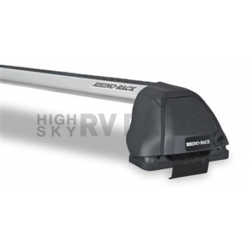 Rhino-Rack USA Roof Rack - 41.49 Inch Front/ 40.74 Inch Rear Silver - RS633