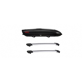 Yakima Cargo Carrier - Roof Rack Kit 12 Cubic Feet 92 Inch Black ABS Plastic - K0000050CS