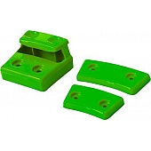 Daystar Liquid Storage Container Mount - Painted Plastic Fluorescent Green - KU76148FG