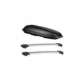 Yakima Cargo Carrier - Roof Rack Kit 11 Cubic Feet 89 Inch Black ABS Plastic - K0000050CB