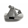 Yakima Roof Rack 165 Pound Capacity Round Steel Black - K0365501