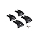 Rhino-Rack USA Roof Rack Mounting Kit Black Set Of 4 - RVL4