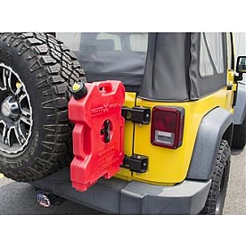MOR/ryde Liquid Storage Container Mount - Red Tailgate Hinge Mount - JP54-012