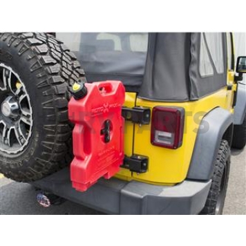 MOR/ryde Liquid Storage Container Mount - Red Tailgate Hinge Mount - JP54-012