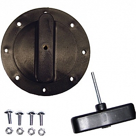 Kolpin Liquid Storage Container ATV Rack Mount Plastic Black - 89435