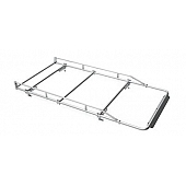 KargoMaster Ladder Rack - Covered Utility 5 Bars Aluminum - 4TCAMR