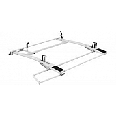 KargoMaster Ladder Rack - Covered Utility 4 Bars Steel - 4TLSCD