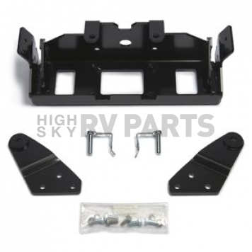 Warn Industries Snow Plow - Straight Blade Front Mount 66 Inch For Side By Side UTV - 97215P66-2