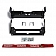Warn Industries Snow Plow - Straight Blade Front Mount 66 Inch For Side By Side UTV - 97340P66