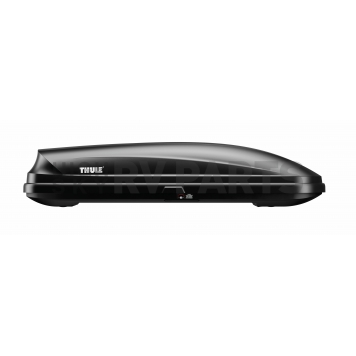 Thule Cargo Box Carrier 16 Cubic Feet Capacity Single Side Opening Black - 615