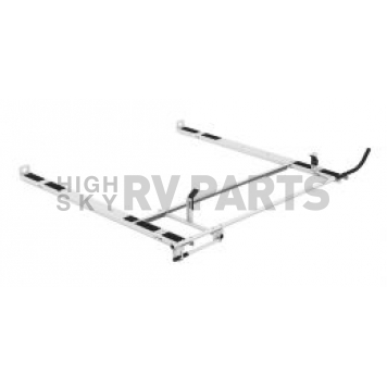 KargoMaster Ladder Rack - Covered Utility 2 Bars Aluminum - 4TLA0C