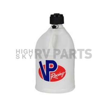 VP Racing Fuels Liquid Storage Container 5 Gallon Round Plastic White - 3024