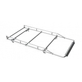 KargoMaster Ladder Rack - Covered Utility 5 Bars Aluminum - 4PCAMR